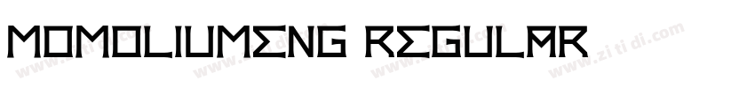 momoliumeng Regular字体转换